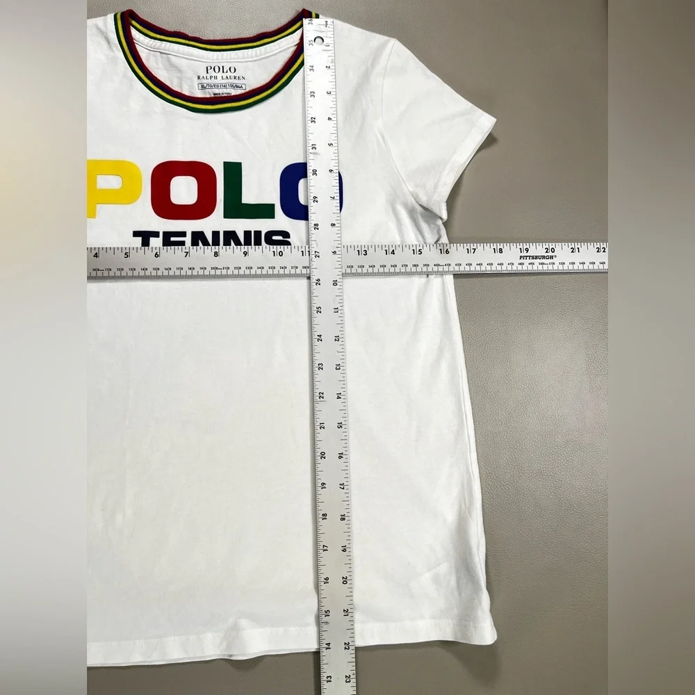 Polo Ralph Lauren NYC USOpen Tennis 2019 WhiteCrew Neck T Shirt Size XL16) - Picture 7 of 9